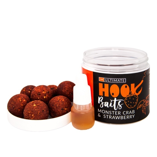 THE ULTIMATE Hook - Bait Monster Crab & Strawberry 18/20mm
